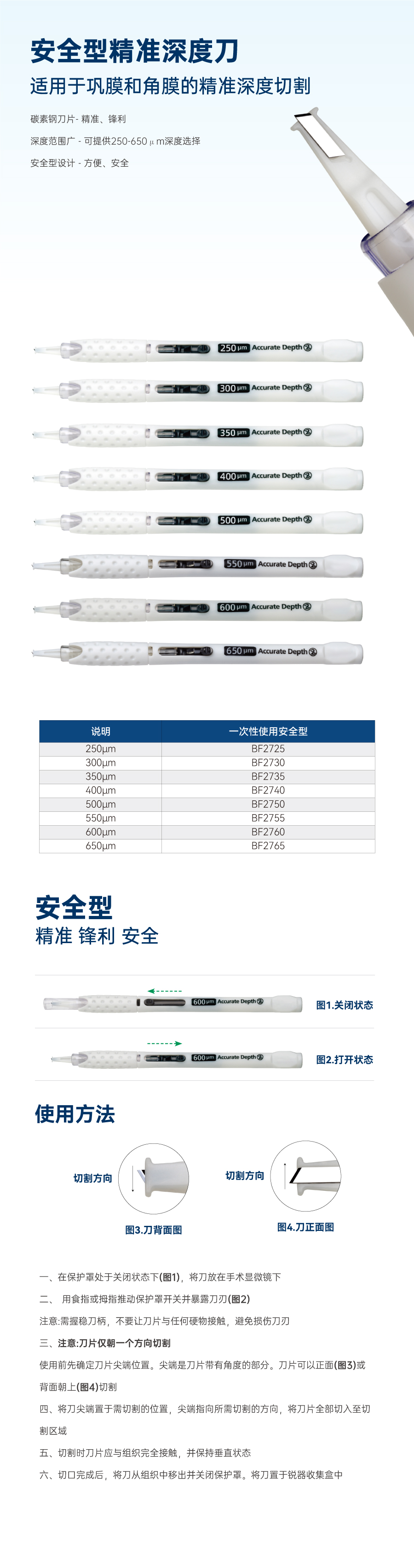 BV-安全型精准深度刀